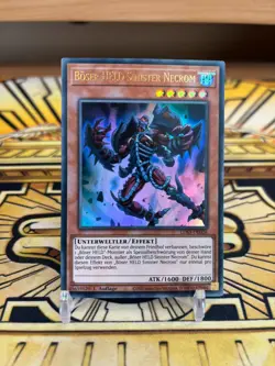 Yugioh Boser HELD Sinister Necrom Ultra Rare LDS3-DE026 - Image 1