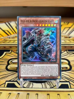 Yugioh Held der in Asche gelegten Stadt PHNI-DE092 Super Rare - Image 1