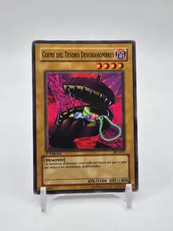Cofre del Tesoro Devorahombres "Man Eating Treasure Chest" YuGiOh 1ST EDITION - Image 1