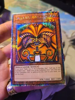 🔥 YUGIOH EXODIA THE FORBIDDEN 25th Anniversary QUARTER CENTURY RARE TN23-EN002 - Image 1