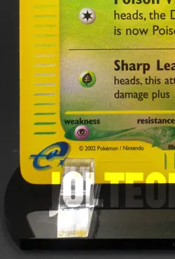 Pokemon TCG Card - Bellsprout 68/147 Aquapolis Reverse Holo Common - Image 4