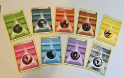 Generations Energy Cards Full Set 9 Cards Pokemon TCG NM - MP Fairy Is HP - Image 1