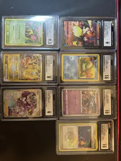 CGC GRADED POKEMON CARD LOT! - Image 1