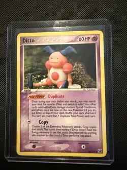 Ditto 38/113 (Mr. Mime) Uncommon Non-Holo Delta Species Pokemon Card - Image 1