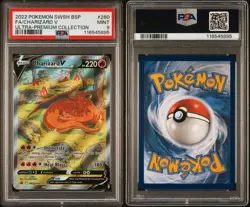 PSA 9 Charizard V SWSH260 Promo Ultra Premium Collection Pokemon Card - Image 3