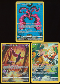 Pokemon Card TCG - Galarian Bird Trio Set Crown Zenith Promos - 3 Card Lot - Image 1