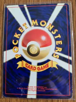 Slot Machine Pokemon Trainer Card BANNED Artwork Neo Genesis Japan TCG Nintendo - Image 2