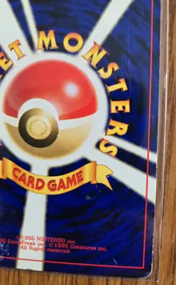 Slot Machine Pokemon Trainer Card BANNED Artwork Neo Genesis Japan TCG Nintendo - Image 3