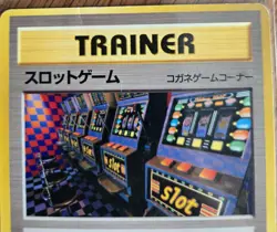 Slot Machine Pokemon Trainer Card BANNED Artwork Neo Genesis Japan TCG Nintendo - Image 4