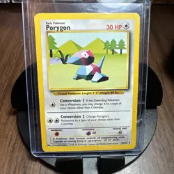1995 Pokeman Porygon 39/102 Base Set Pokemon Card - Image 1