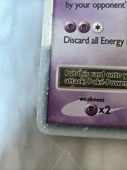 Pokemon Mewtwo TCG LV.X Holo Card 144/146 Legends Awakened 2008 Vintage LP - Image 4