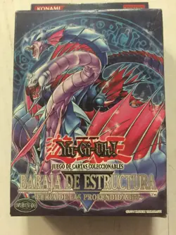 SPANISH Yugioh Fury From The Deep Theme Deck For Card Game CCG TCG - Image 1