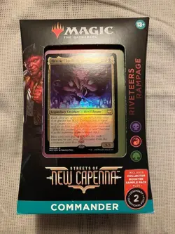 MTG Commander - Streets of New Capenna - Riveteers Rampage - Factory Sealed Deck - Image 1
