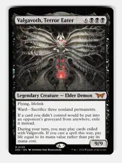 MTG: Valgavoth, Terror Eater | Duskmourn: House of Horror 120 NM - Image 1
