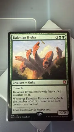 Kalonian Hydra Commander: Bloomburrow Regular NM 226 - Image 1
