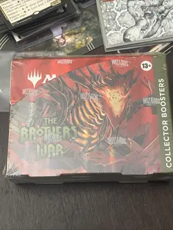 The Brothers' War Collector Booster Box MTG Brand New Sealed perfect 195166151243 - Image 1