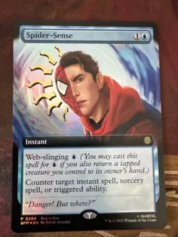 Spider-Sense (Extended Art) Marvel's Spider-Man Foil Buy A Box promo - Image 1