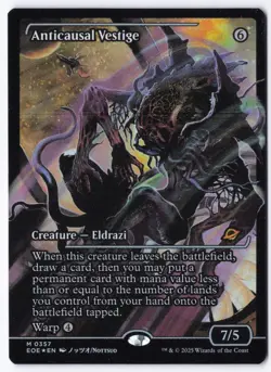 Anticausal Vestige (Showcase) M Edge of Eternities 357 NM - Image 1