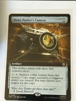 Peter Parker's Camera Extended Art Marvel's Spider-Man 280 - Image 1