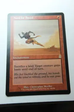 MTG Need for Speed x1- -Odyssey-Lightly Played - Image 1