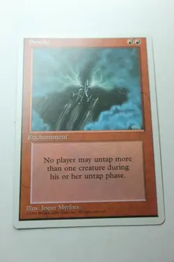 MTG Smoke x1- -Fourth Edition-Lightly Played - Image 1