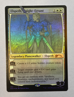 MTG - Secret Lair - Volkan Baga - Elspeth, Knight-Errant (#701) - FOIL - NM - Image 1
