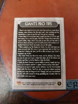 Magic The Gathering MTG Deckmaster Box WOC6550 1995 EMPTY BOX Inquest Giants - Image 3