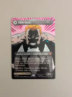 Eddie Brock (0233) (Borderless) Marvel's Spider-Man Foil - Image 1