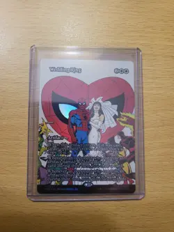 Mtg Magic Spider-Man Wedding Ring Full Art Mythic Foil M 0007 - Image 1