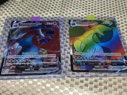 Pokemon TCG Lot Salamence VMAX 144 194/189 Rainbow Rare Full Art Secret Rare NM - Image 1