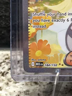 *MINT* English Lillie's Determination Pokemon SIR 184/132 Mega Evolutions - Image 5