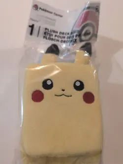 Pokemon TCG: Pikachu Plush Deck Box Pokemon Center - Image 1