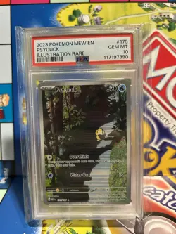 2023 Pokemon Scarlet & Violet 151 EN Psyduck #175/165 PSA 10 English - Image 1