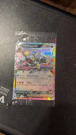 Pokemon Prismatic Evolutions Umbreon EX 60/131 Surprise Box Stamped Promo Sealed - Image 3