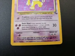 Hypno 8/62 - Fossil Holo - TCG Pokemon MP - Image 2