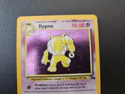 Hypno 8/62 - Fossil Holo - TCG Pokemon MP - Image 3