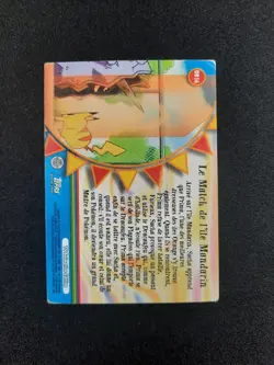 Carte Pokemon : Ile Mandarin 1999 Topps TV Animation Edition OR16 TBE 🇲🇫 - Image 2