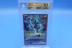 2025 Pokemon Black Bolt Zekrom EX #166 BGS 9.5 GEM MINT - Image 1