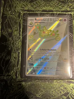 Pokemon Black Bolt Reuniclus SVP 212 Black Star Promo NM B - Image 1