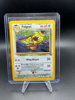 Pokemon TCG Pidgeot Jungle 8/64 Holo Unlimited Holo Rare - Image 1