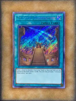 Yugioh Celestial Observatory CYHO-EN064 Secret Rare 1st Ed NM - Image 1