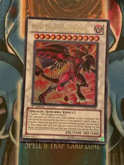 NM Red Nova Dragon - STBL-EN042 - Ultra Rare - 1st Edition STBL YUGIOH - Image 1