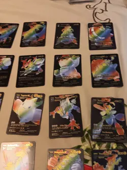 20 Pokemon Black foil pokemon cards - Image 3