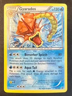 Gyarados XY109 2016 Black Star Promo Pokemon Card Holo Rare Shiny - Vlp - Image 1