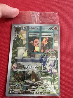 Charmander - SVP044 - Pokemon Scarlet & Violet Promo SEALED Ultra Rare Card NM - Image 3
