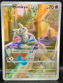 Pokemon TCG Mimikyu Scarlet & Violet Promo Card 075/Promo Near Mint Condition - Image 1