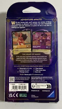 Disney Lorcana Trading Card Game The First Chapter Starter Deck - 60 Cards - Image 2