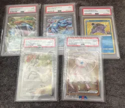 Pokemon PSA Graded Cards Collection - Image 1