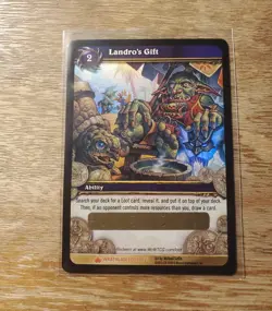 World of Warcraft TCG Landro’s Gift Unused Loot Card Spectral Tiger Mount Chance - Image 1
