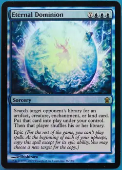 Eternal Dominion FOIL Saviors of Kamigawa PLD Blue Rare CARD (460433) ABUGames - Image 1